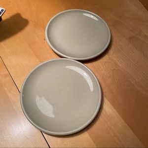 Two PFALTZGRAFF Salad Plates in Compatibles Oatmeal color. 7”